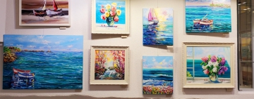 Анета Стоянова с изложба „Летни спомени“ в галерия „Андромеда“ 